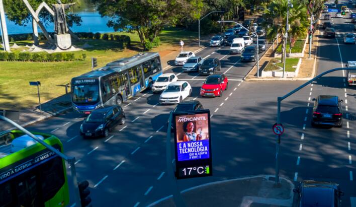 巴西數字戶外廣告