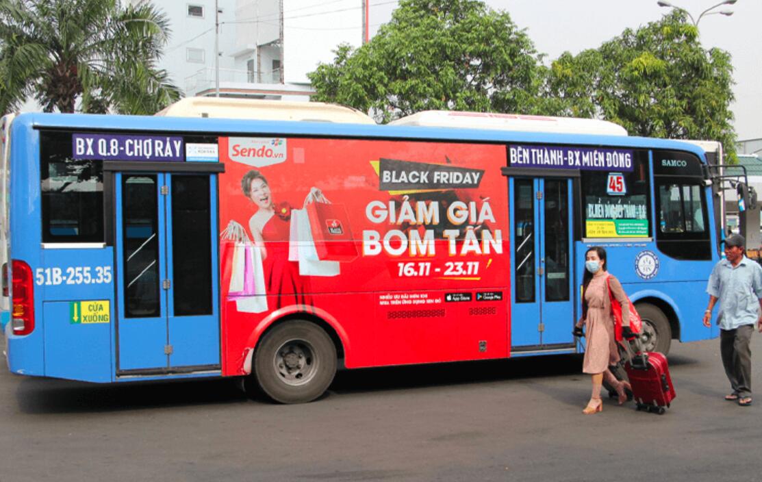 越南公交車廣告